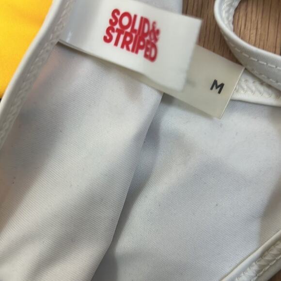 SOLID‎ & STRIPED AMBER DAISY BIKINI BOTTOM SIZE M - Picture 5 of 5